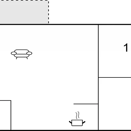 One-bedroom In Daire